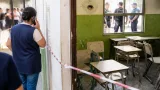 Alumno de 14 años ingresó con un arma en una escuela de San Miguel y disparó dentro del aula
