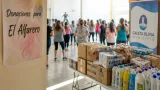 Caleta Olivia: jornada de Dance Fitness reunió alimentos y artículos para El Alfarero