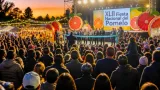 Comenzó en Laguna Blanca la XLII Fiesta Nacional del Pomelo con multitud y shows centrales