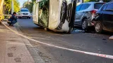 Conductor con 1,96 g/l voló una Toyota, chocó autos estacionados y escapó en Corrientes