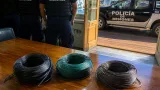 Detención de tres hombres con antecedentes incluye operativo en Posadas y recuperación de cables