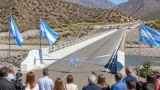 Inauguraron el puente más largo de Catamarca sobre el río Santa María en Santa María