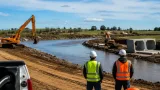 La Pampa plantea a Buenos Aires un plan conjunto para mejorar el escurrimiento del río V