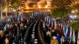 Miles de jujeños acompañaron los actos por el 214° aniversario del Éxodo en San Salvador