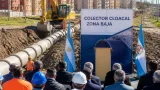 Palpalá: inician el colector cloacal que permitirá sumar hasta 20.000 conexiones en la zona baja