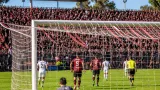 San Martín se puso en ventaja ante Gimnasia: Verón abrió el marcador en el Monumental