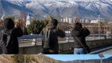 San Salvador de Jujuy: los cerros amanecieron cubiertos de blanco y afecta la circulación en la alta montaña