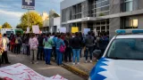 Vecinos de 25 de Mayo reclamaron información por la investigación de una beba agredida