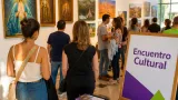 Yamil “El Turco” Dora llevó la cultura de Campana a un encuentro con dirigentes y referentes en Marcos Paz