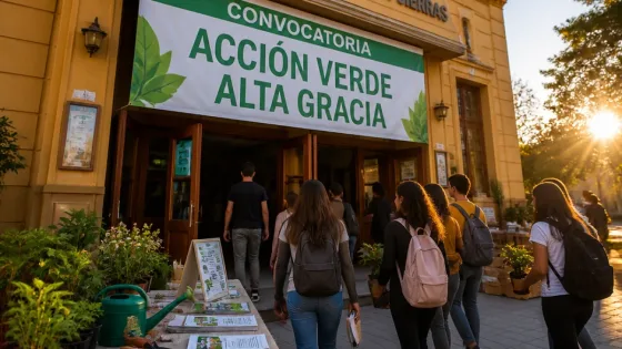 Alta Gracia extiende hasta el 31 de agosto la convocatoria para proyectos ambientales juveniles