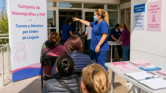 Campana: foco en la prevención — campaña de mamografías y PAP en Rawson y su enseñanza para la ciudad