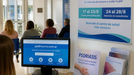 Campana: lanzan detección gratuita de enfermedad psoriásica y ofrecen turnos sin cargo