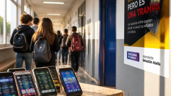 Campana: preocupa la expansión de apuestas online entre adolescentes, lanzan campaña preventiva