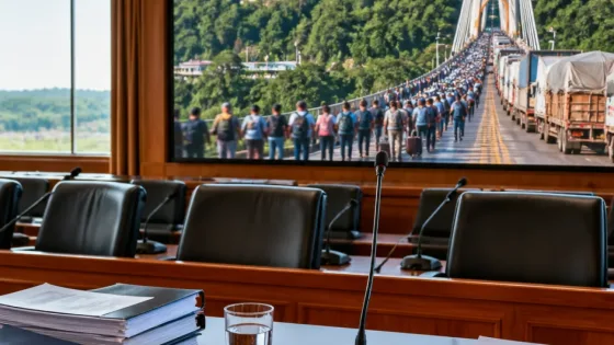 Comerciantes piden en el Senado mejoras tecnológicas para agilizar el paso en Puerto Iguazú