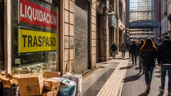 Comercios de la peatonal Junín se retiran por el alto costo de los alquileres y la caída de ventas