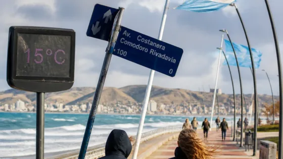 Comodoro Rivadavia: fin de semana largo con viento intenso, descenso térmico y mejoría el lunes