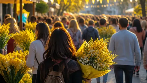 Concepción: por qué las calles se llenan de flores amarillas cada 21 de septiembre