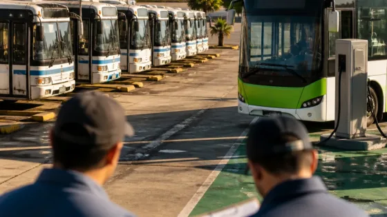 Concordia evalúa colectivos eléctricos e híbridos para reducir costos y contaminación