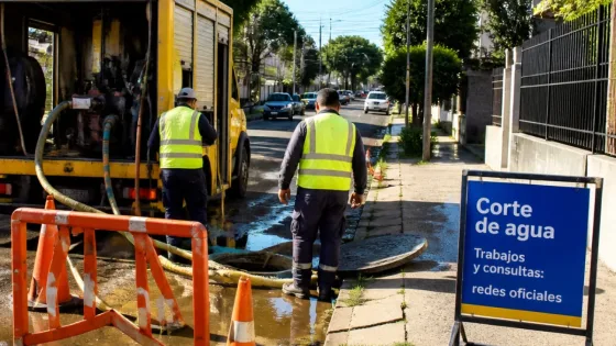 Cortes programados de agua por trabajos de AySA en Lomas de Zamora: días, zonas y horarios