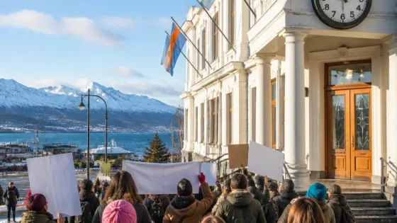Docentes en Tierra del Fuego cumplen 16° día de paro y se reanudan las negociaciones en Ushuaia