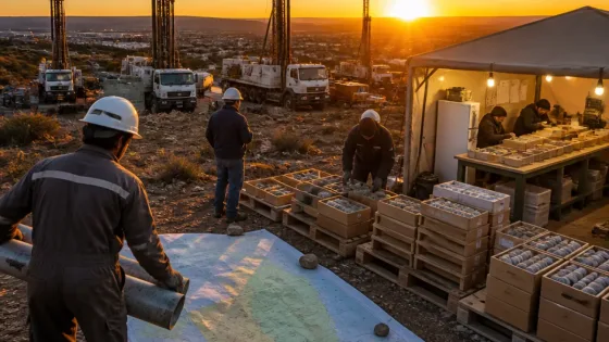 General Roca: empresa local lideró campaña geotécnica para el proyecto Argentina LNG