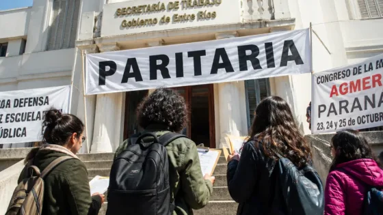 Gobierno y gremios docentes reanudan la paritaria con el rechazo a una oferta del 3,5%