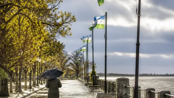 Gualeguaychú: jornada fría y húmeda con lloviznas y rachas de viento del sudeste