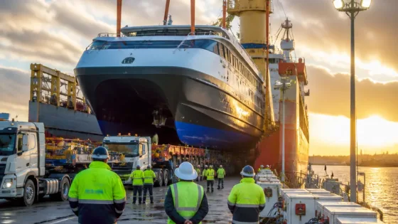 La Plata: llega el «China Zorrilla», el mayor ferry eléctrico que operará en el Río de la Plata