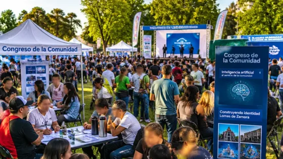 Lomas de Zamora: más de 6.000 vecinos participaron del Congreso de la Comunidad en el Parque de Lomas
