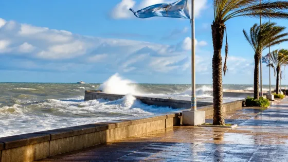 Necochea: viernes fresco con aumento del viento y probabilidad de chaparrones