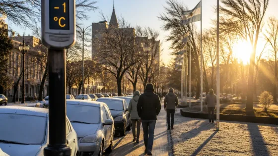 Olavarría: frío matinal y ascenso a 15°C por la tarde, prevén vientos del norte