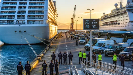 Puerto Madryn se prepara para recibir más de 80.000 cruceristas y pone a prueba la logística portuaria