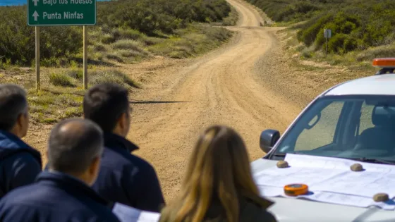 Rawson impulsa gestión para pavimentar la Ruta Provincial 1 y potenciar conectividad con Madryn