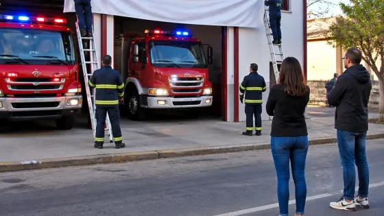 Reconquista: Bomberos Voluntarios hicieron sonar las sirenas en reclamo por fondos y equipamiento
