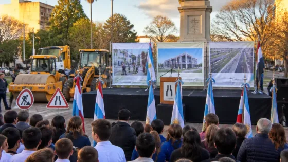 Río Tercero celebró su 113° aniversario con anuncios de obras y una nueva sede universitaria