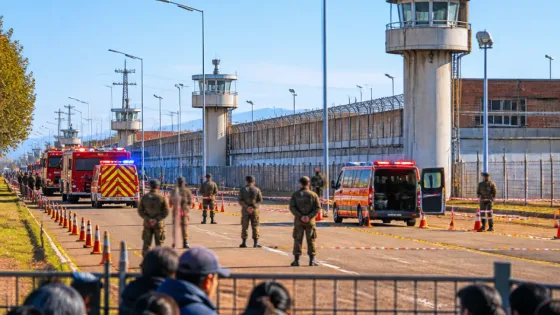 Simulacro de sismo e incendio en el Complejo Penitenciario de Chimbas: piden mantener la calma