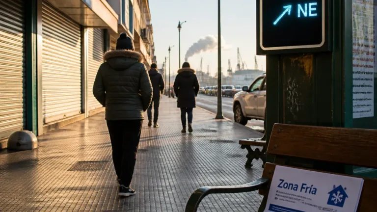 Alerta amarilla por frío en Bahía Blanca en medio del debate por la eliminación de Zona Fría