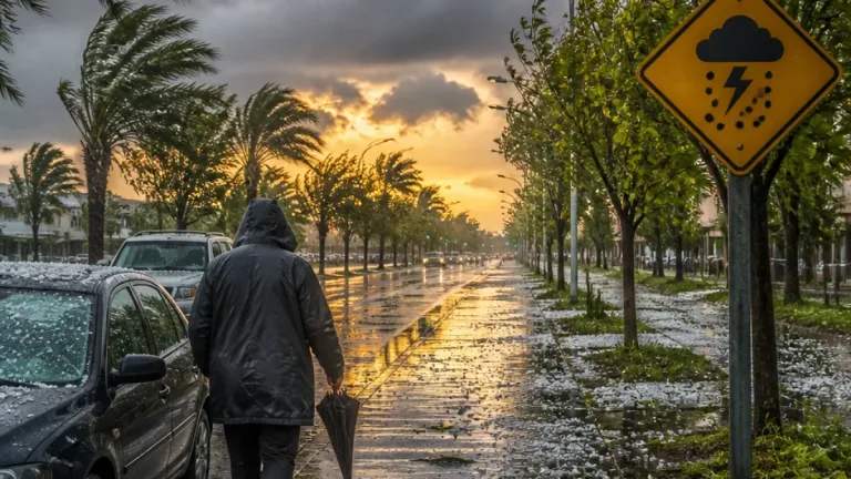 Alerta amarilla por tormentas en Formosa: posibles granizo, ráfagas de hasta 90 km/h y abundante lluvia
