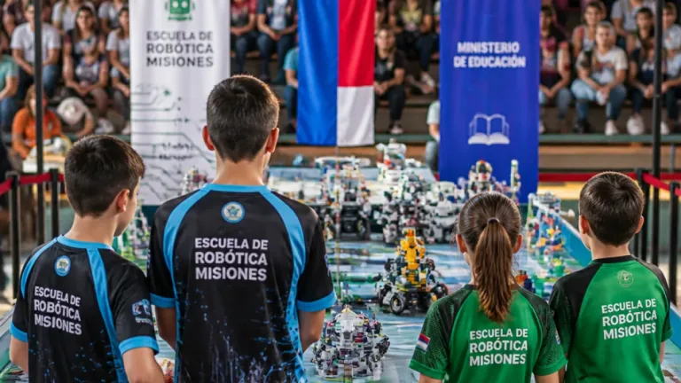 Alumnos de Posadas y Leandro N. Alem representan a Misiones en la final nacional de la Copa Robótica