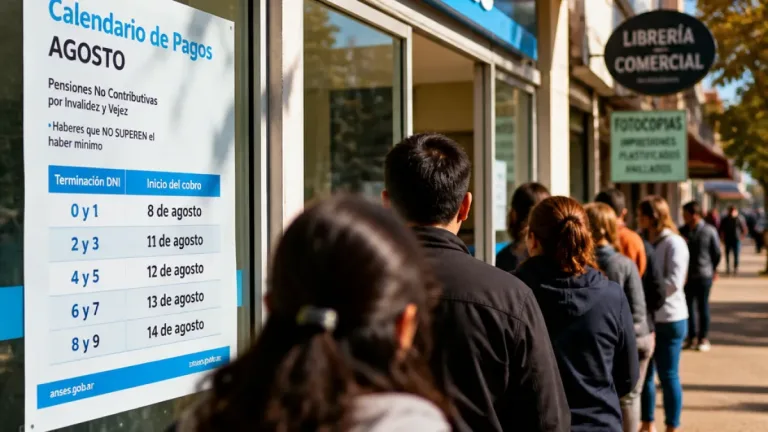 ANSES difundió el cronograma de pagos de agosto: qué días cobran jubilados, pensiones y asignaciones