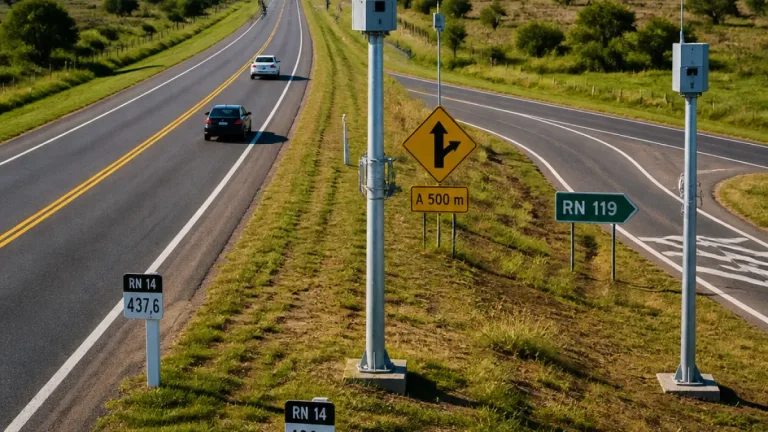 ANSV autorizó tres puestos fijos de control vial en Corrientes: qué rutas y qué fiscalizarán