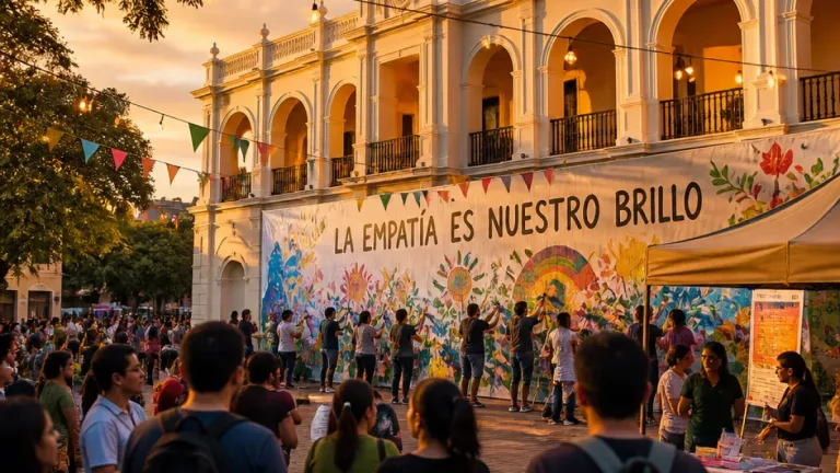 Artistas y familias se juntaron en el Cabildo de Jujuy para promover la empatía contra el bullying
