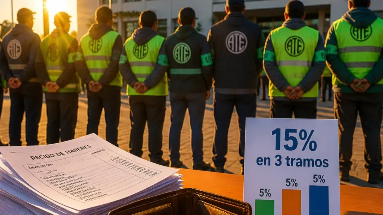 ATE reconoce alivio por aumento provincial pero advierte que es insuficiente para los municipales