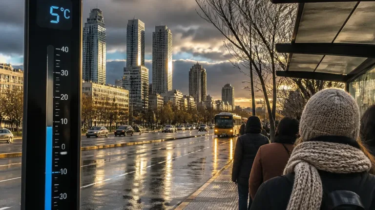 Buenos Aires: el SMN anticipa un giro brusco y el frío más intenso para el fin de semana