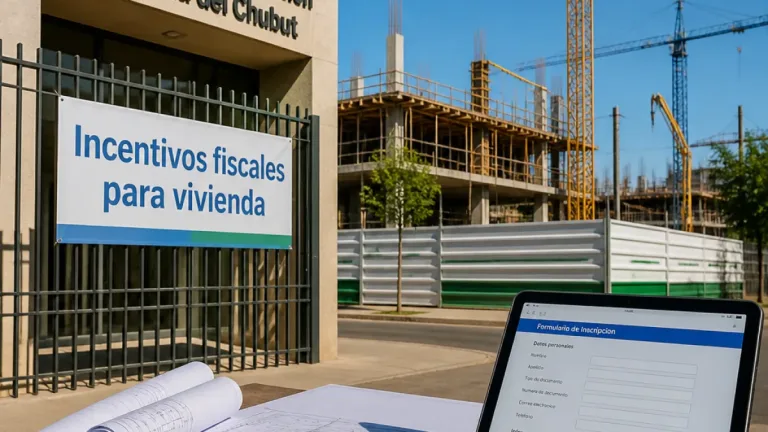 Chubut reglamentó incentivos fiscales para impulsar la construcción y reducir el déficit habitacional