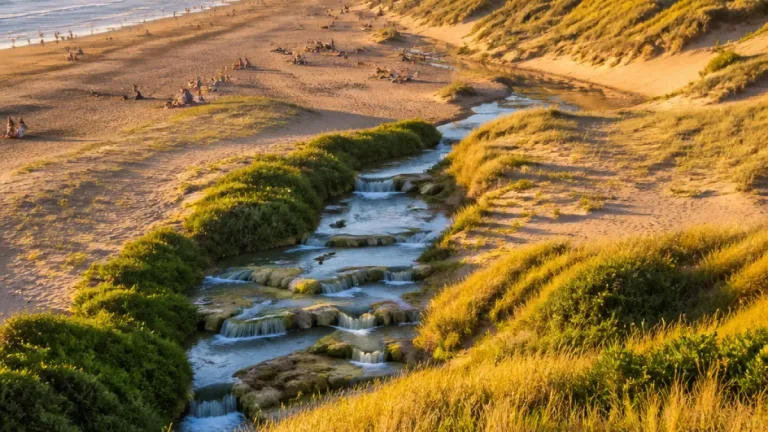Claromecó: la playa bonaerense de 2.442 habitantes que recibe 80.000 turistas y conserva médanos vírgenes