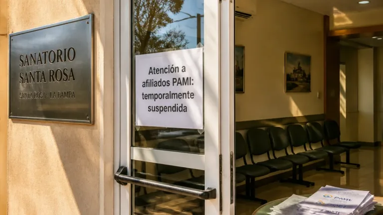 Clínicas de La Pampa anuncian corte de atención a afiliados de PAMI por deuda millonaria