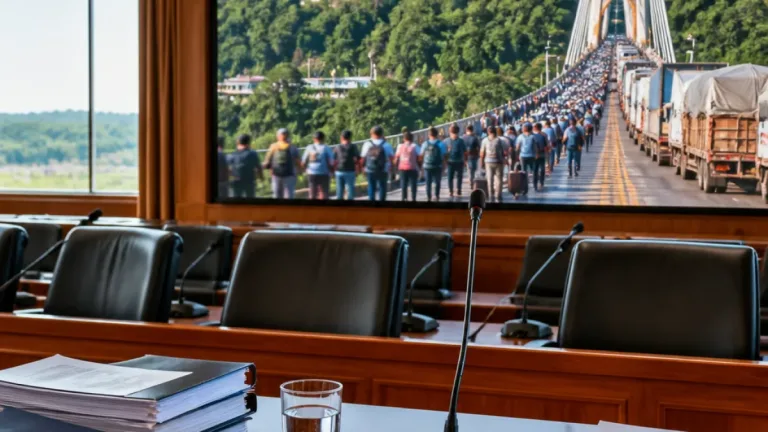 Comerciantes piden en el Senado mejoras tecnológicas para agilizar el paso en Puerto Iguazú