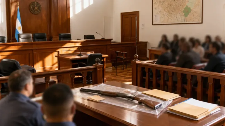 Comienza en Chimbas el juicio a dos policías por el disparo que hirió a un joven