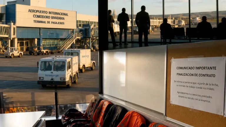Comodoro Rivadavia: Intercargo dejó la operación en el aeropuerto y desvinculó a todo su personal
